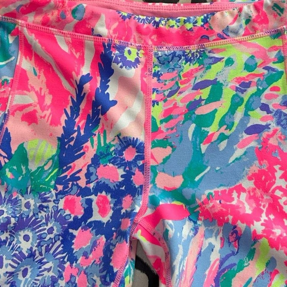 Lilly Pulitzer Luxletic Leggings – Girls L (8–10) - Picture 7 of 7